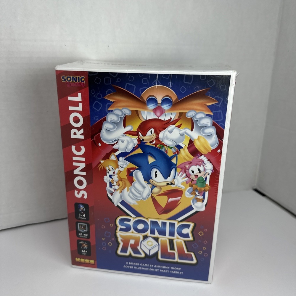 Sonic The Hedgehog Sonic Roll Dice-Rolling Board Game 2024 Sega/Kess BRAND NEW